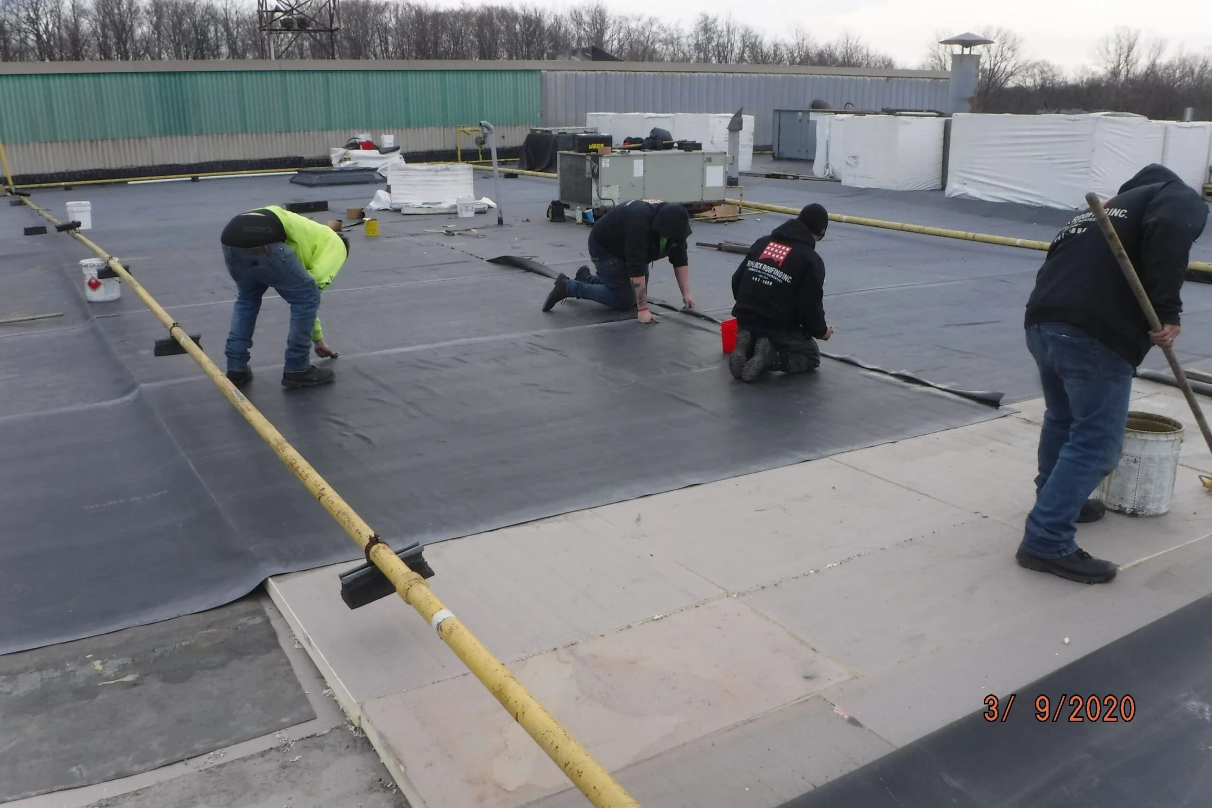 EPDM Commercial Roofing in Erie, PA